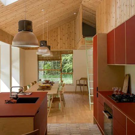 Architect-designed Forest House By Arreso Semesterbostad Frederiksværk