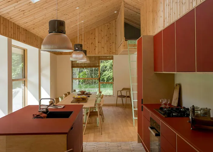 Architect-designed Forest House By Arreso Semesterbostad Frederiksværk