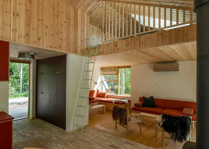 Semesterbostad Architect-designed Forest House By Arreso